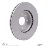 Dynamic Friction 2009-2019 Dodge Vision (Mexico) Front GeoSPEC Coated Rotor (258x22 Vented) by Dynamic Friction Company 604-07002