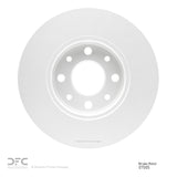 Dynamic Friction 2013-2019 Fiat 500E Rear GeoSPEC Coated Rotor (251x10 Solid) by Dynamic Friction Company 604-07005