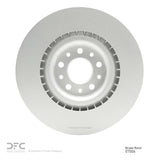 Dynamic Friction 2014-2019 Fiat 500L Front GeoSPEC Coated Rotor (305x28 Vented) by Dynamic Friction Company 604-07006