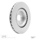 Dynamic Friction 2014-2019 Fiat 500L Front GeoSPEC Coated Rotor (305x28 Vented) by Dynamic Friction Company 604-07006
