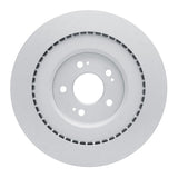 Dynamic Friction 2021-2026 Genesis GV70 Rear GeoSPEC Coated Rotor (345x20 Vented) by Dynamic Friction Company 604-10007