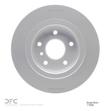 Dynamic Friction 1994-2004 Land Rover Discovery Rear GeoSPEC Coated Rotor (304.5x12.6 Solid) by Dynamic Friction Company 604-11004