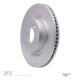 Dynamic Friction 2005-2009 Land Rover LR3 Front GeoSPEC Coated Rotor (337x30 Vented) by Dynamic Friction Company 604-11009