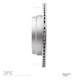 Dynamic Friction 2006-2012 Land Rover Range Rover Rear GeoSPEC Coated Rotor (354x20 Vented) by Dynamic Friction Company 604-11016
