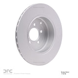Dynamic Friction 2010-2012 Land Rover Range Rover Rear GeoSPEC Coated Rotor (365.5x20 Vented) by Dynamic Friction Company 604-11018