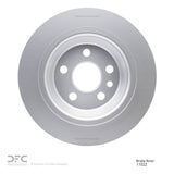 Dynamic Friction 2009-2015 Ford Focus RS (Mexico) Rear GeoSPEC Coated Rotor (302x11 Solid) by Dynamic Friction Company 604-11022