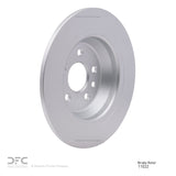 Dynamic Friction 2009-2015 Ford Focus RS (Mexico) Rear GeoSPEC Coated Rotor (302x11 Solid) by Dynamic Friction Company 604-11022