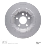 Dynamic Friction 2013-2015 Land Rover LR2 Rear GeoSPEC Coated Rotor (302x11 Solid) by Dynamic Friction Company 604-11024