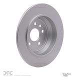 Dynamic Friction 2013-2015 Land Rover LR2 Rear GeoSPEC Coated Rotor (302x11 Solid) by Dynamic Friction Company 604-11024