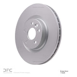 Dynamic Friction 2015-2019 Jaguar E-Pace Front GeoSPEC Coated Rotor (325x30 Vented) by Dynamic Friction Company 604-11025