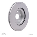 Dynamic Friction 2015-2019 Jaguar E-Pace Front GeoSPEC Coated Rotor (325x30 Vented) by Dynamic Friction Company 604-11025