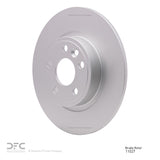 Dynamic Friction 2015-2020 Jaguar E-Pace Rear GeoSPEC Coated Rotor (300x10 Solid) by Dynamic Friction Company 604-11027