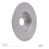 Dynamic Friction 2016-2019 Land Rover Range Rover Evoque Rear GeoSPEC Coated Rotor (317x10 Solid) by Dynamic Friction Company 604-11028