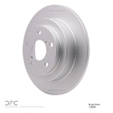 Dynamic Friction 1990-2008 Saab 9-2X Rear GeoSPEC Coated Rotor (265.5x10 Solid) by Dynamic Friction Company 604-13008