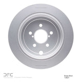 Dynamic Friction 2012-2014 Subaru WRX Rear GeoSPEC Coated Rotor (286x10 Solid) by Dynamic Friction Company 604-13021