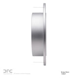 Dynamic Friction 2012-2014 Subaru WRX Rear GeoSPEC Coated Rotor (286x10 Solid) by Dynamic Friction Company 604-13021