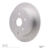 Dynamic Friction 2015-2021 Subaru WRX Rear GeoSPEC Coated Rotor (286x10 Solid) by Dynamic Friction Company 604-13024