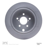 Dynamic Friction 2012-2023 Subaru XV Crosstrek Rear GeoSPEC Coated Rotor (274x10 Solid) by Dynamic Friction Company 604-13025