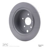 Dynamic Friction 2012-2023 Subaru XV Crosstrek Rear GeoSPEC Coated Rotor (274x10 Solid) by Dynamic Friction Company 604-13025