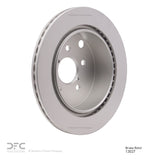 Dynamic Friction 2014-2018 Subaru Forester Rear GeoSPEC Coated Rotor (278x18 Vented) by Dynamic Friction Company 604-13027