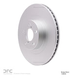 Dynamic Friction 2002-2008 Subaru Impreza Front GeoSPEC Coated Rotor (294x24 Vented) by Dynamic Friction Company 604-13033