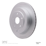 Dynamic Friction 2006-2014 Subaru Tribeca Rear GeoSPEC Coated Rotor (320x18 Vented) by Dynamic Friction Company 604-13036