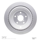 Dynamic Friction 2006-2014 Subaru Tribeca Rear GeoSPEC Coated Rotor (320x18 Vented) by Dynamic Friction Company 604-13036