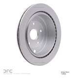 Dynamic Friction 2006-2014 Subaru Tribeca Rear GeoSPEC Coated Rotor (320x18 Vented) by Dynamic Friction Company 604-13036