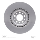 Dynamic Friction 2017-2025 Alfa Romeo Giulia Front GeoSPEC Coated Rotor (330x28 Vented) by Dynamic Friction Company 604-16012