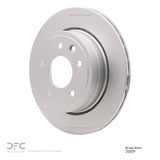 Dynamic Friction 1995-2006 Jaguar XK8 Rear GeoSPEC Coated Rotor (305x20 Vented) by Dynamic Friction Company 604-20009