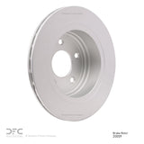 Dynamic Friction 1995-2006 Jaguar XK8 Rear GeoSPEC Coated Rotor (305x20 Vented) by Dynamic Friction Company 604-20009