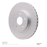 Dynamic Friction 2001-2008 Ford Mondeo (Mexico) Front GeoSPEC Coated Rotor (300x24 Vented) by Dynamic Friction Company 604-20012