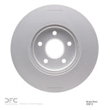 Dynamic Friction 2001-2008 Ford Mondeo (Mexico) Front GeoSPEC Coated Rotor (300x24 Vented) by Dynamic Friction Company 604-20012