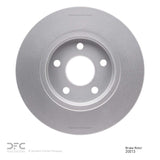 Dynamic Friction 2001-2008 Ford Mondeo (Mexico) Rear GeoSPEC Coated Rotor (280x12 Solid) by Dynamic Friction Company 604-20013