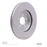 Dynamic Friction 2006-2010 Jaguar Vanden Plas Front GeoSPEC Coated Rotor (326x30 Vented) by Dynamic Friction Company 604-20019