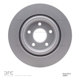 Dynamic Friction 2006-2008 Jaguar S-Type Rear GeoSPEC Coated Rotor (300x20 Vented) by Dynamic Friction Company 604-20029