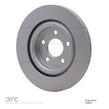 Dynamic Friction 2006-2008 Jaguar S-Type Rear GeoSPEC Coated Rotor (300x20 Vented) by Dynamic Friction Company 604-20029