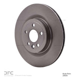 Dynamic Friction 2017-2020 Jaguar I-Pace Rear GeoSPEC Coated Rotor (325x20 Vented) by Dynamic Friction Company 604-20034