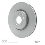 Dynamic Friction 2017-2019 Jaguar XE Front GeoSPEC Coated Rotor (316x28 Vented) by Dynamic Friction Company 604-20036