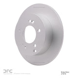 Dynamic Friction 2007-2012 Kia Rondo (Canada) Rear GeoSPEC Coated Rotor (275x10 Solid) by Dynamic Friction Company 604-21010
