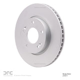 Dynamic Friction 2010-2013 Kia Soul Front GeoSPEC Coated Rotor (280x26 Vented) by Dynamic Friction Company 604-21011