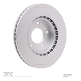 Dynamic Friction 2010-2013 Kia Soul Front GeoSPEC Coated Rotor (280x26 Vented) by Dynamic Friction Company 604-21011
