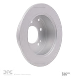 Dynamic Friction 2010-2013 Kia Forte Koup Rear GeoSPEC Coated Rotor (262x10 Solid) by Dynamic Friction Company 604-21013