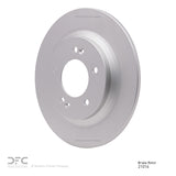 Dynamic Friction 2013-2025 Hyundai Elantra GT Rear GeoSPEC Coated Rotor (284x10 Solid) by Dynamic Friction Company 604-21014