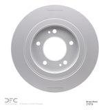 Dynamic Friction 2013-2025 Hyundai Elantra GT Rear GeoSPEC Coated Rotor (284x10 Solid) by Dynamic Friction Company 604-21014