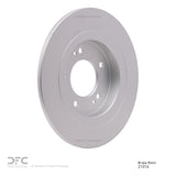 Dynamic Friction 2013-2025 Hyundai Elantra GT Rear GeoSPEC Coated Rotor (284x10 Solid) by Dynamic Friction Company 604-21014