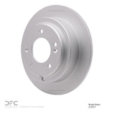 Dynamic Friction 2004-2006 Kia Amanti Rear GeoSPEC Coated Rotor (283x10 Solid) by Dynamic Friction Company 604-21017