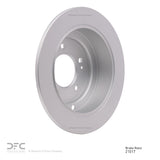 Dynamic Friction 2004-2006 Kia Amanti Rear GeoSPEC Coated Rotor (283x10 Solid) by Dynamic Friction Company 604-21017