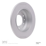 Dynamic Friction 2006-2014 Hyundai Entourage Rear GeoSPEC Coated Rotor (302x12 Solid) by Dynamic Friction Company 604-21024