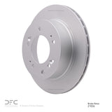 Dynamic Friction 2007-2009 Kia Sorento Rear GeoSPEC Coated Rotor (315x20 Vented) by Dynamic Friction Company 604-21026